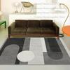 Modern Minimalism Decoration Carpet for Living Room Geometric Large Area Home Sofa Area Rug Washable Fluffy Non-slip Bedroom Mat