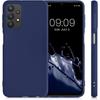 Coque - BOOLING - pour Samsung Galaxy A32 5G - Souple - Anti-rayures - Bleu Marine