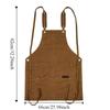 Wear Resistant Carpenter Work Clothes Waterproof Thickened Canvas Tool Bag  Kitchen