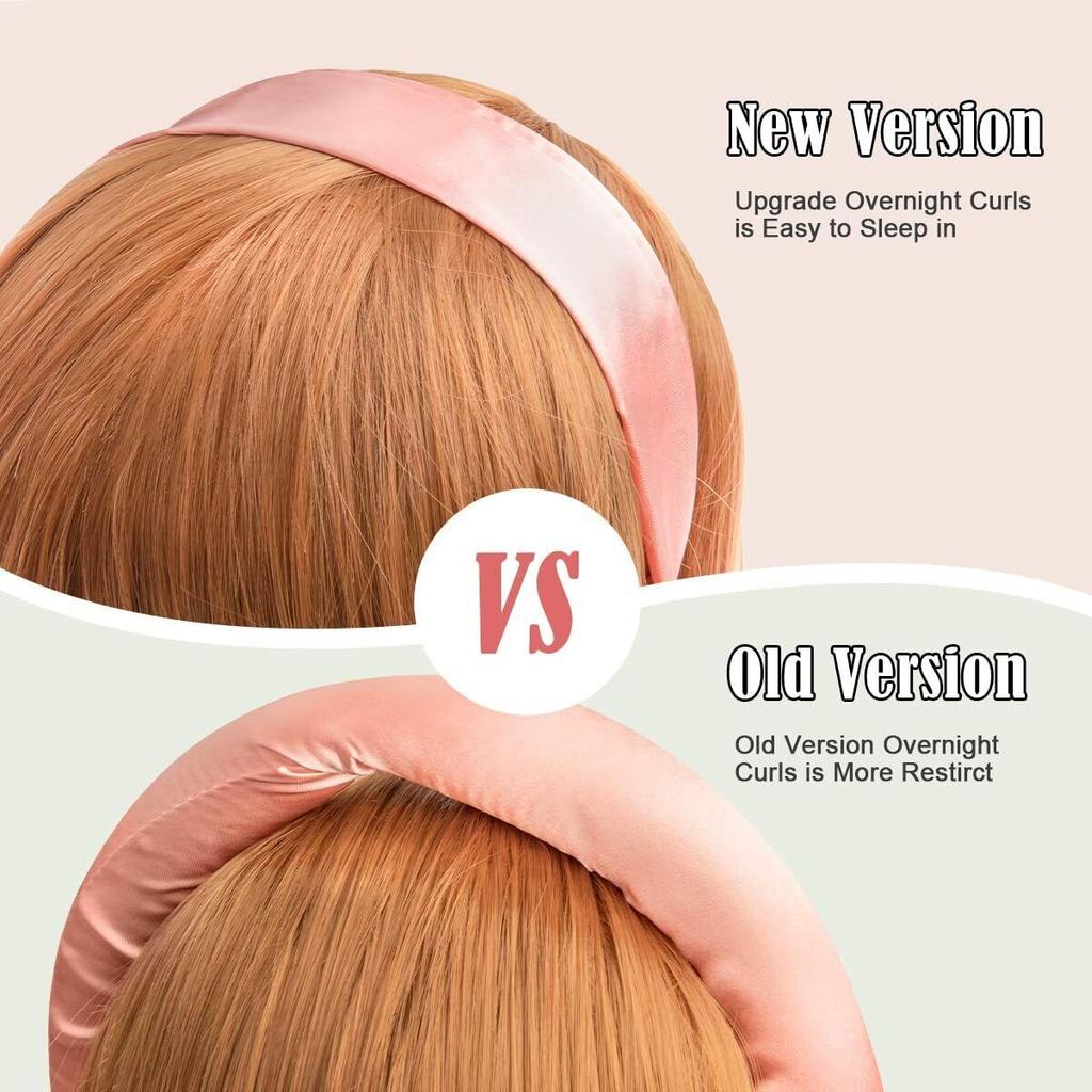 DIY Hair Curlers Heatless Curling Rod Soft Headband No Heat Wave Form Women Girl