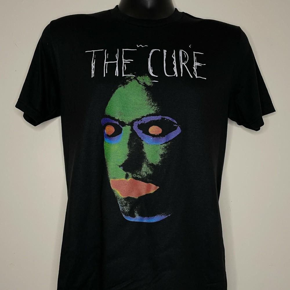 THE CURE Роберт Смит Голова на двери Черная унисекс футболка S-4XL Унисекс футболка