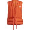 Originals Logo Print V-Neck Zip Vest Men Vests Orange HM6750