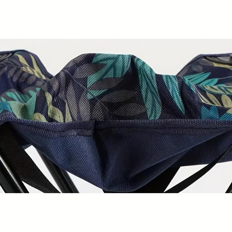 Сверхлегкий портативный складной походный стул с сумкой для хранения и боковым карманом - Прочная рама, быстрая установка, идеально подходит для кемпинга, рыбалки, активного отдыха