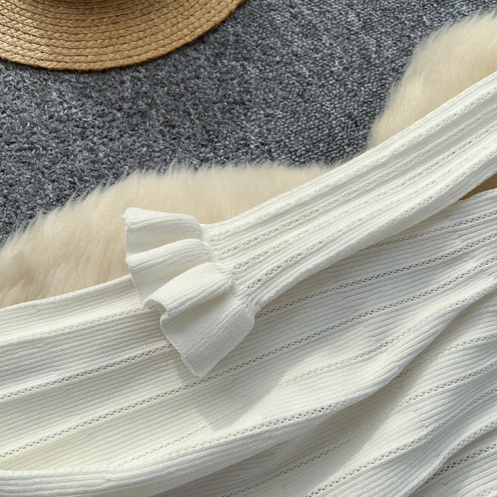 Элегантные вязанные винтажные шикарные платья с V-образным вырезом и длинными рукавами, облегающие платья для офисных леди во французском стиле, одежда для улицы, осень-зима