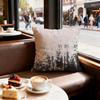 Vintage Texture Cushion Cover Set of  Decorative Short Plush Pillow Covers for Sofa Soft  Cushion Case x cm