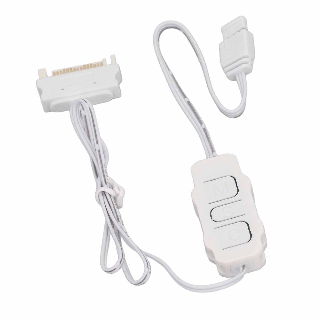 Контроллер ARGB 5V 3Pin Питание SATA Контроллер SATA к ARGB для DIY ARGB вентиляторов ARGB светодиодных лент Световых плат