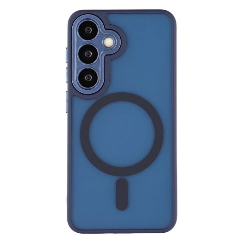 For Samsung Galaxy S24 Ultra Magnetic Case TPU + PC Phone Back Cover