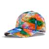 Европейская и американская бейсболка с граффити в стиле тай-дай: Унисекс градиентная шляпа от солнца