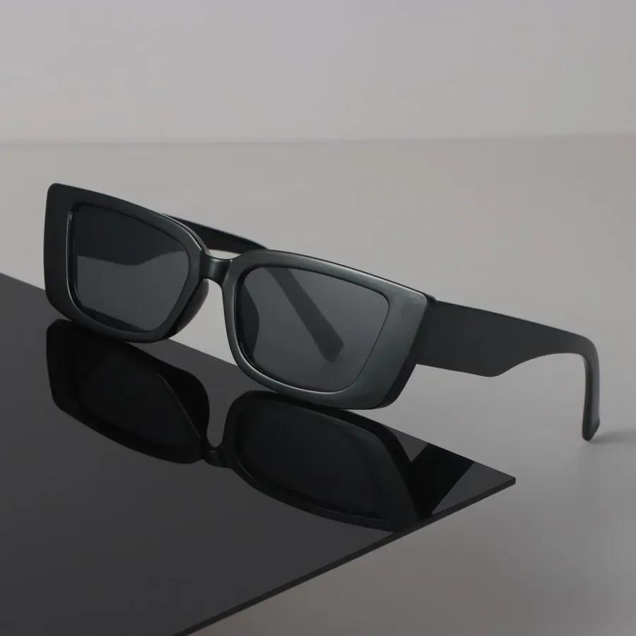 Casual Retro Cat Eye Sunglasses Women Men Vintage Square Female Male Glasses Small Frame Fashion