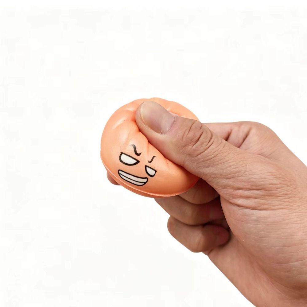 Simulation Dumpling Squishy Toys Colorful Sensory Fidget Ball Squishy Dumpling Student Prize