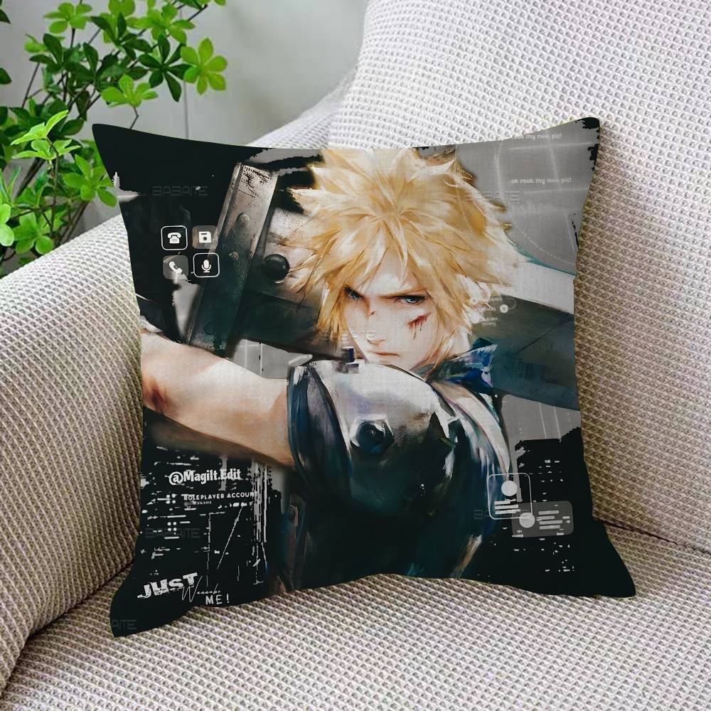 FFinal Fantasy Game pillow cover sofa cushion cover home room decoration children gift