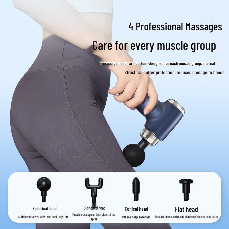 Sweetclean Smart Fascial Gun Мышечный релаксатор QM-8 - Массажер для всего тела и шеи