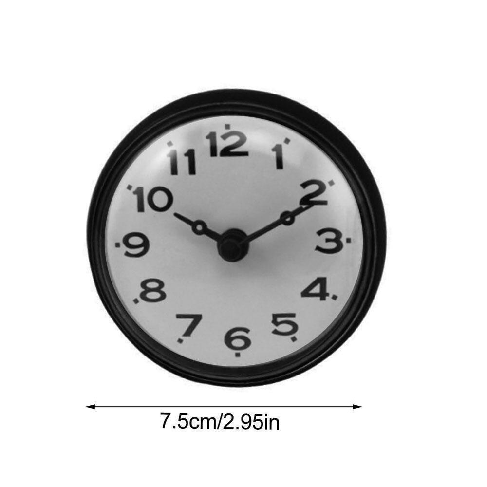 Пластиковые цементные настенные часы для душевой комнаты, кухни, водонепроницаемые с присосками