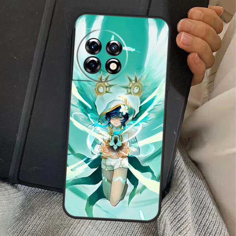 Чехол Genshin Impact Venti для OnePlus 15 13T 13 12 11 13R 12R 10R 10T 8T OnePlus Nord 5 CE 3 4 Lite N20 N30