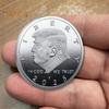 Liberty Commemorative Coin Metal Trump Coin 47th President of The US Collectible Token Gift for MAGA/KAG Supporters