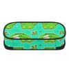 Pencil Bag Durable Polyester Fabric Roomy Interior Zipper Closure with Mesh Pocket Removable Divider and Pen Slots for Students