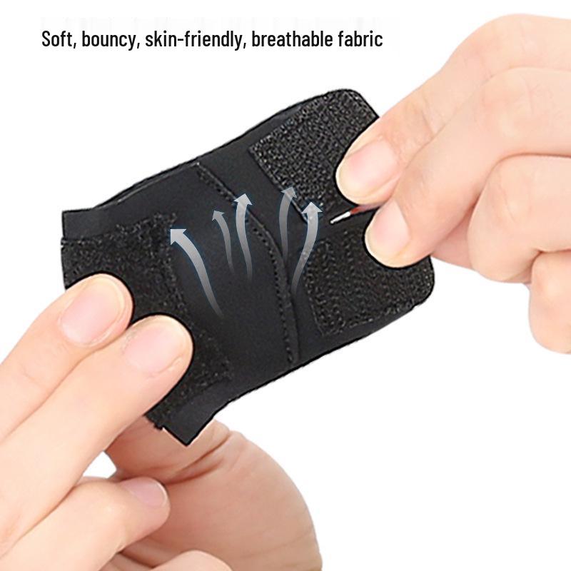 Protective Sports Finger Cots - Single/Double Compression Straps for Basketball & Volleyball