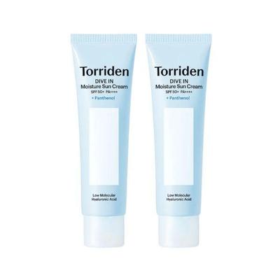 Увлажняющий солнцезащитный крем Dive-In SPF50+ PA++++ 60 мл Набор 2 шт.