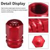 Car Logo Tire Valve Stem Caps Aluminum Alloy Wheel Dustproof Valve Stem Cover For Opel Astra H K J G Corsa E D OPC Insignia B OT4