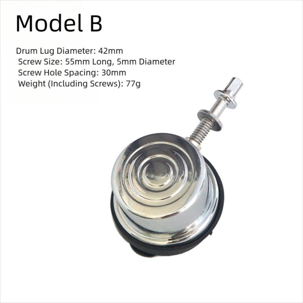 Cover Bracket Drum Lugs Fixing Screws Silver Drum Leg Parts Accessories for Drums Drum Lugs Leg