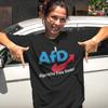 Spruch AFD Allgemeine Freie Denker Damen T-Shirt Oversize Bio-Baumwolle