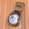 Camping Bowl Bag Camping Bags For Organizing Oxford Cloth Camping Storage Bag Bowl Storage Bag Camping Tote For Camping Barbecue