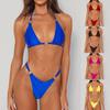 2025 European & American Style Cross-Border Sexy Women's Split Bikini Swimsuit