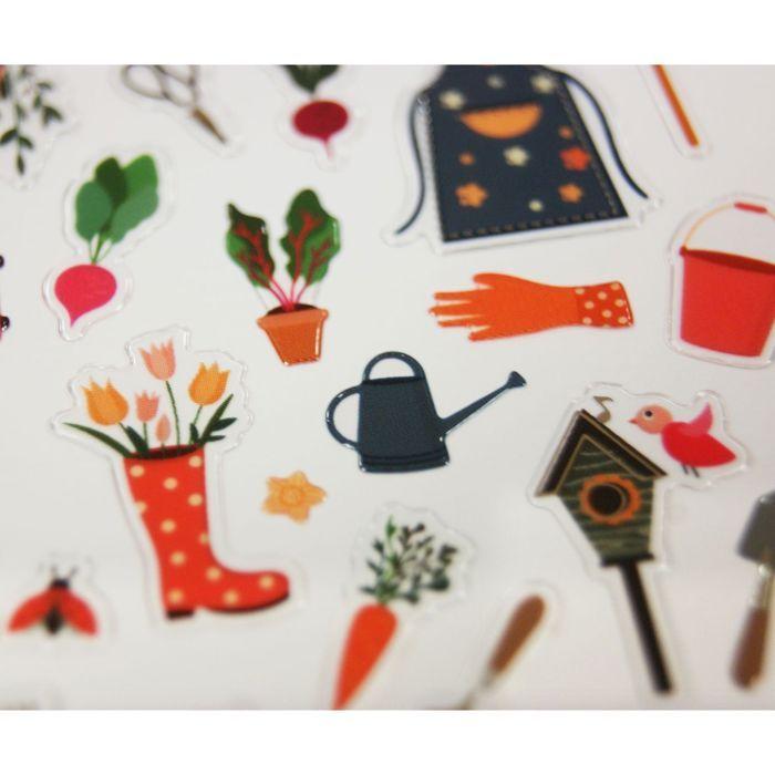 Наклейки для садоводства - 7,5 x 10 см