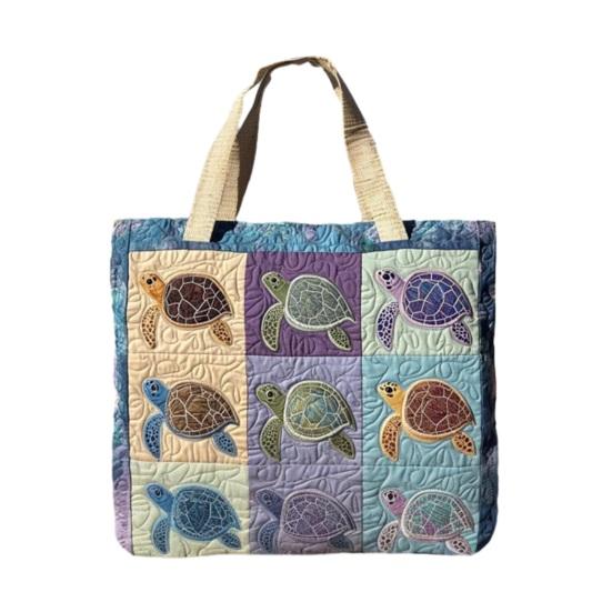 Стеганая сумка-тоут Женская винтажная сумка через плечо Цветы Животные Сумка Цветочный кошелек для поездок на работу Вечеринки Ежедневные поручения