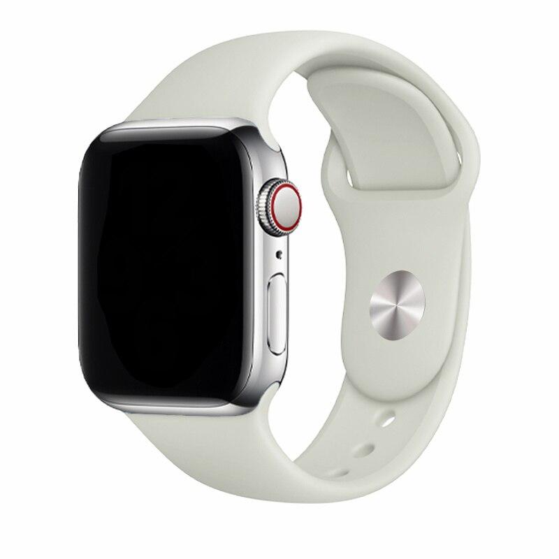 Silicone Strap For Apple Watch Band 44mm 49mm 45mm 41mm 40mm 42mm 38mm Bracelet Iwatch Series 9 7 Se 3 4 5 6 8 Ultra2 Band