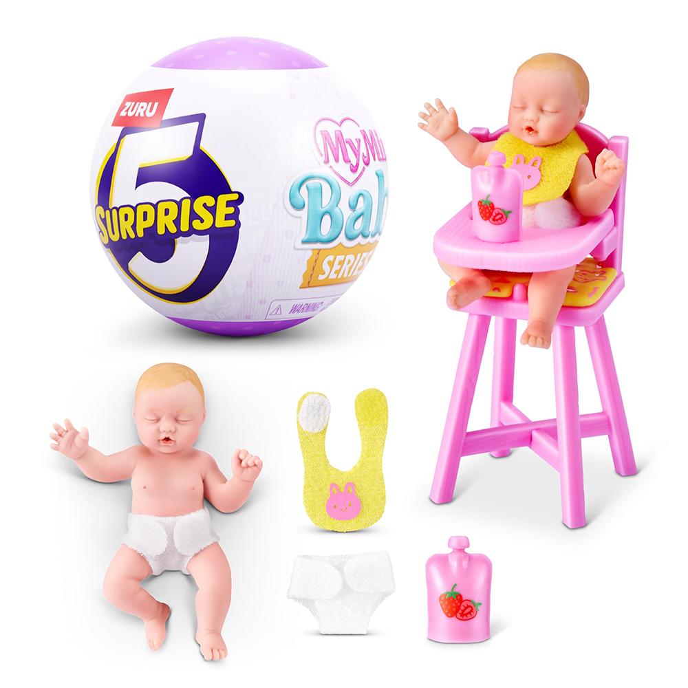 Zuru Сюрприз Игрушка My Mini Brands Кавайная Фигурка Детского Питания Миниатюрные Игрушки Таинственный Блайнд Бокс Оригинальная Коллекционная Игрушка Подарок для Детей