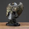 Resin Eagle Statue Decorative Figurines, Home Office Desk Decoration, Symbol of Wealth, Freedom Power, Birthday Gift, Holiday