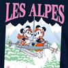Disney Childrens/Kids Les Alpes Mickey Mouse Hoodie
