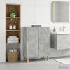 Bathroom Storage Cabinet ARNHEM Concrete Grey
