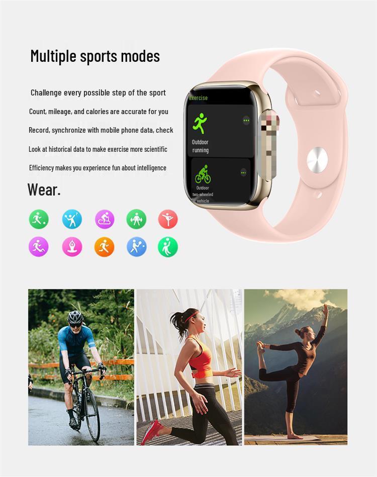 Умные часы S10 iWatchs8 Топ-версия с Dynamic Island, Черные технологии, Bluetooth, Многофункциональные спортивные функции