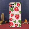 Милый клубничный чехол для Oppo A80 A60 A40 A78 A98 A58 A38 A18 A54 A74 A94 A96 A76 A16 A15 A17 A57 A5 A6 Pro