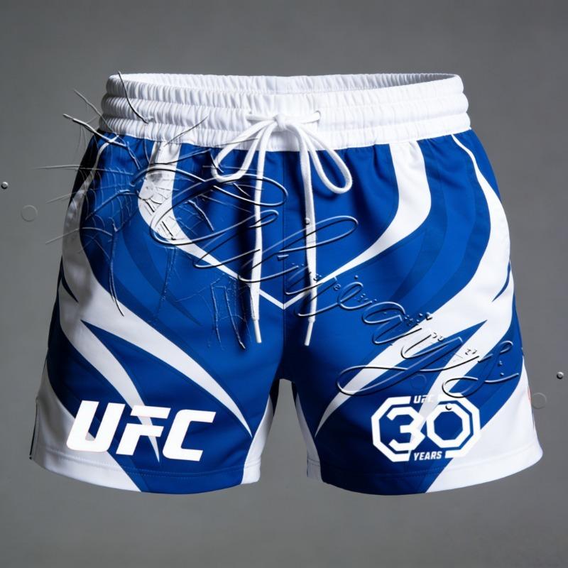 Летние Новые 2026 UFC MMA Энтузиаст Тренировочные Быстросохнущие Дышащие Сетчатые Шорты Мужские Боевые Борцовские Шорты для Санда Бокса