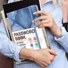 To Record Internet Logins Password Organizer Address Book Password Keeper Notebook  For Seniors