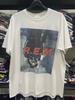 Винтажная белая унисекс футболка REM Alternative Rock Band Tour 1995 года S5XL KH10886 Унисекс футболка