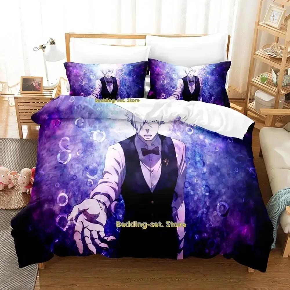 Новый Комплект Постельного Белья Death Parade Односпальный Полуторный Двуспальный Кинг-сайз Комплект для Кровати Взрослый Детский Спальня Комплекты Пододеяльников Аниме Parure De Lit Кровать