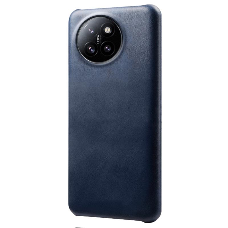 Для Xiaomi Civi 4 Pro 5G/14 Civi 5G Чехол Покрытый кожей Жесткий ПК Текстура телячьей кожи Противоударный Чехол для телефона