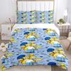 3Pcs Simpsons Family Bedding Sets For All Sizes New 3D Printed Bed Cover Comforter Duvet Cover Pillowcase Bedroom Decoration