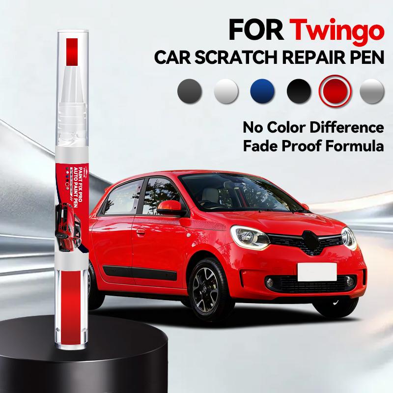For Renault Twingo Paint Repair Pen Touch Up Scratch Remover DIY Auto Accessories Black White Purple Blue Grey