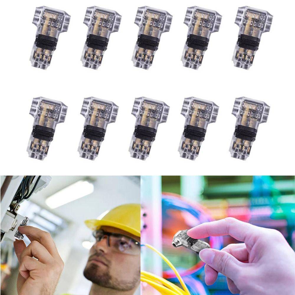 10 шт. для кабелей 18-22 AWG Низковольтный Разъем для Проводки Осветительные Установки