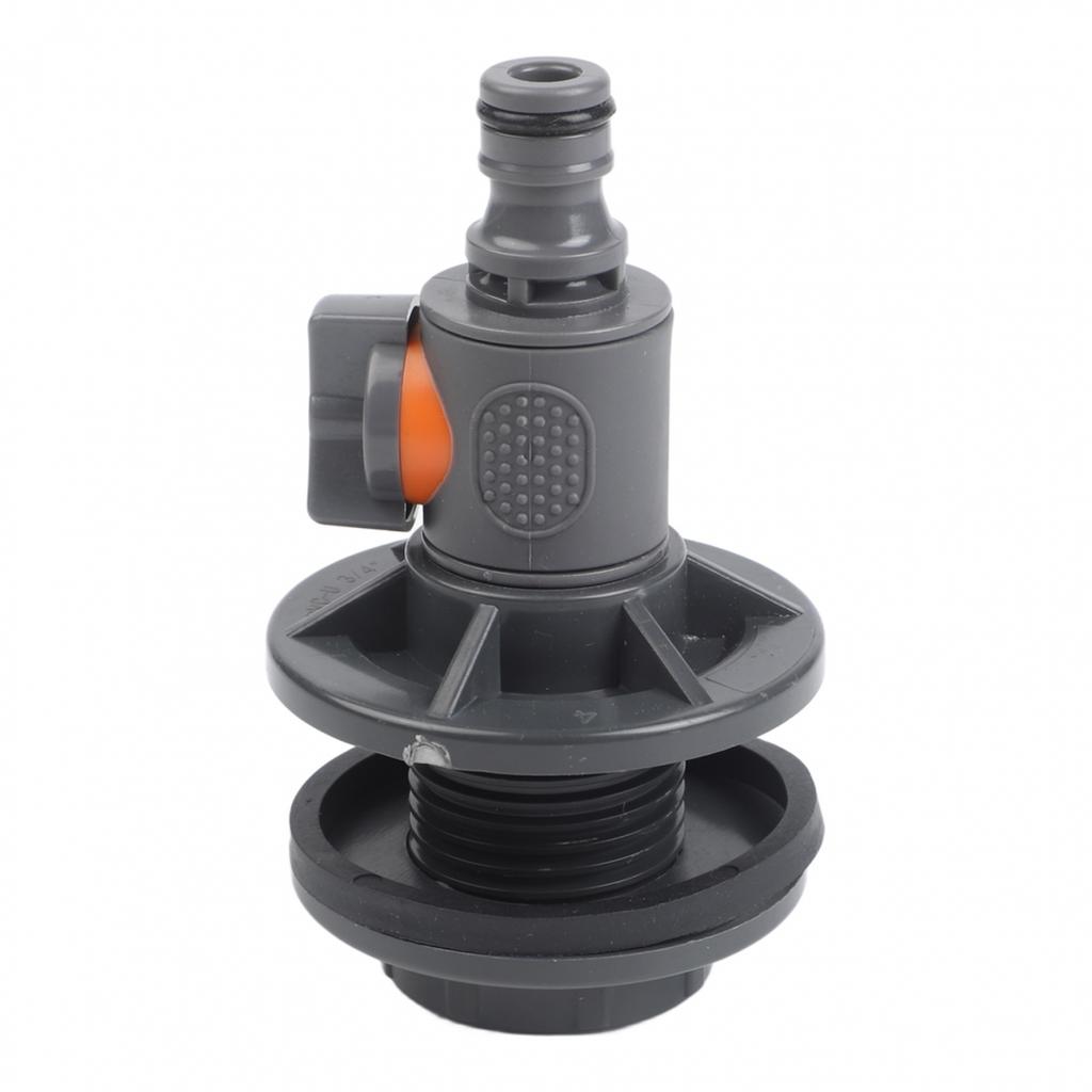 Water Tank Valve Quick Connect Fitting with Switch 34 for Robust Daily Use