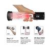 Electric Massager Vacuum Pump with 4 Suction Intensities, Rechargeable Automatic High-vacuum Enlar