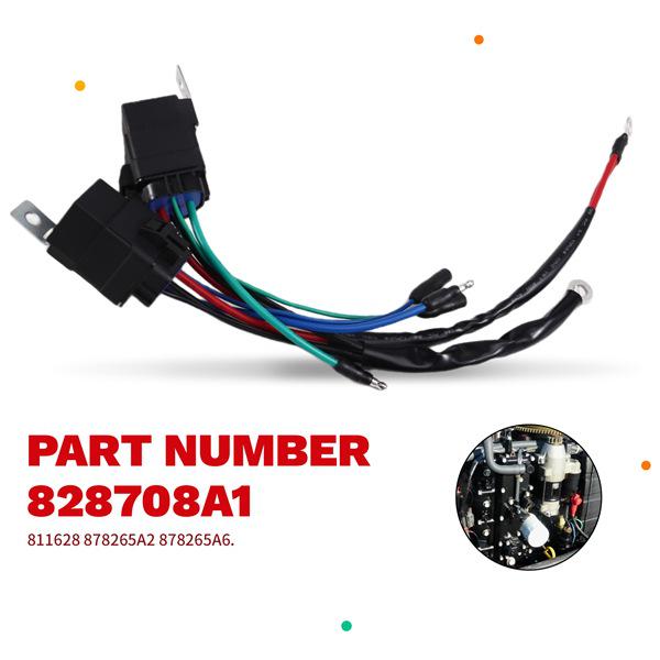 18-6774 828708A1 878265A2 878265A6 Compatible with Mercury 12V Trim Tilt Motor