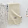 100% Wool Scarf Winter New Solid Color Warm Women's Scarf Fashion Versatile Knitted Scarf for Men and Women