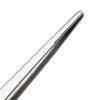 uxcell Stainless Steel Straight Blunt Tweezers with Serrated Tip, Daily Garden Tool, 250mm, Pack of 1