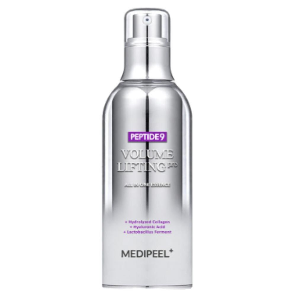 MEDI-PEEL Peptide 9 Volume Lifting All-In-One Essence Pro 100ml - Advanced Bubble Essence for Instant Plumping, Wrinkle Care, and Skin Firming